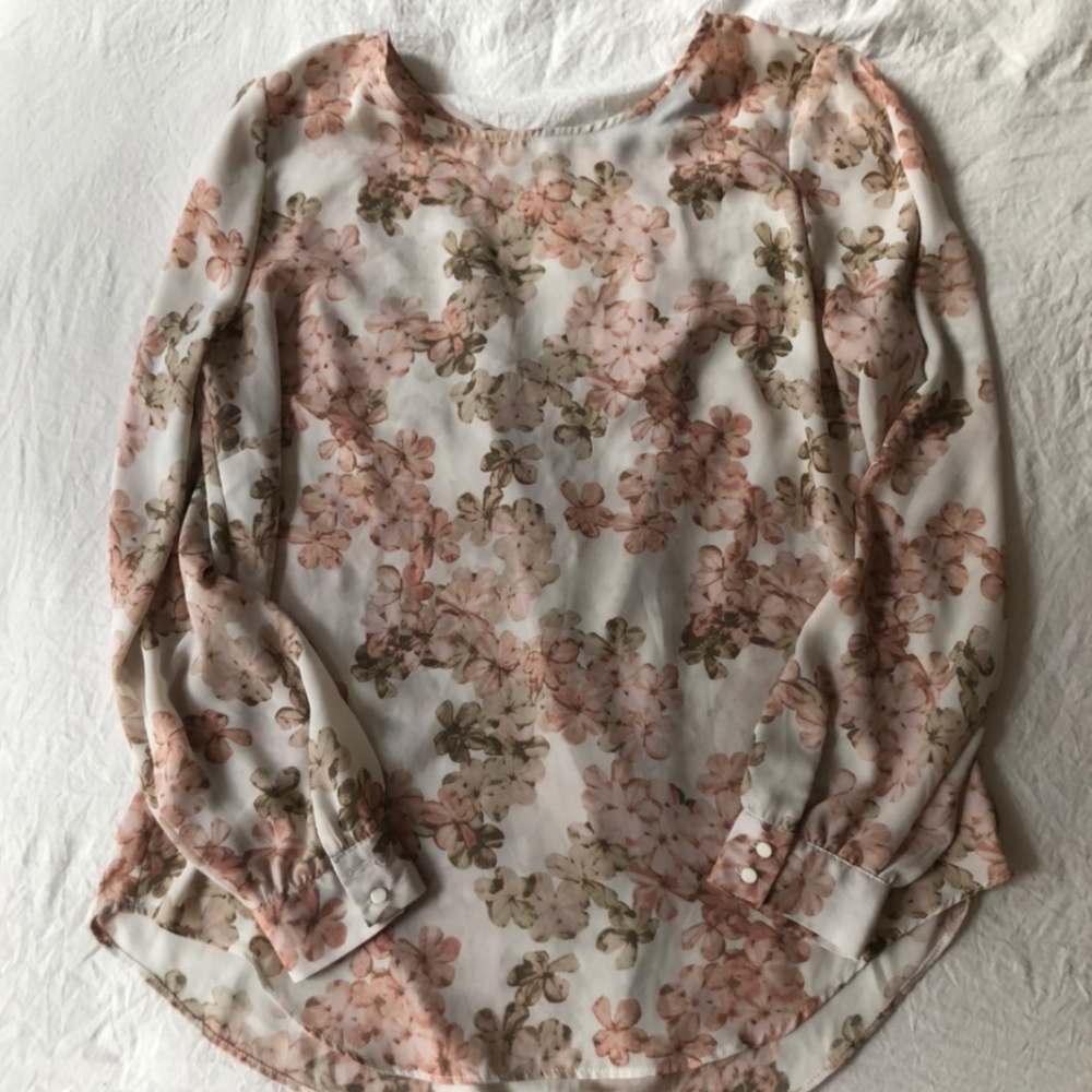 Long Sleeve Floral Shirt